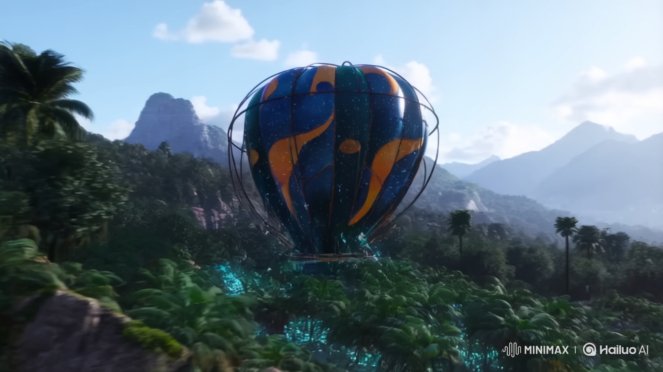 Avatar-Style Epic Transformation with Slow-Motion Balloon Burst