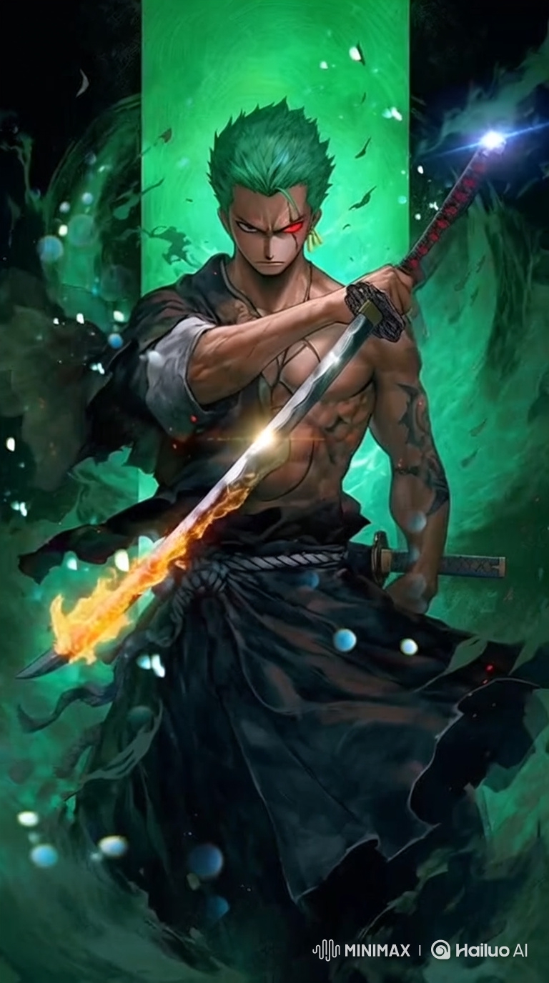 Roronoa Zoro: Dynamic Swordsmanship Montage