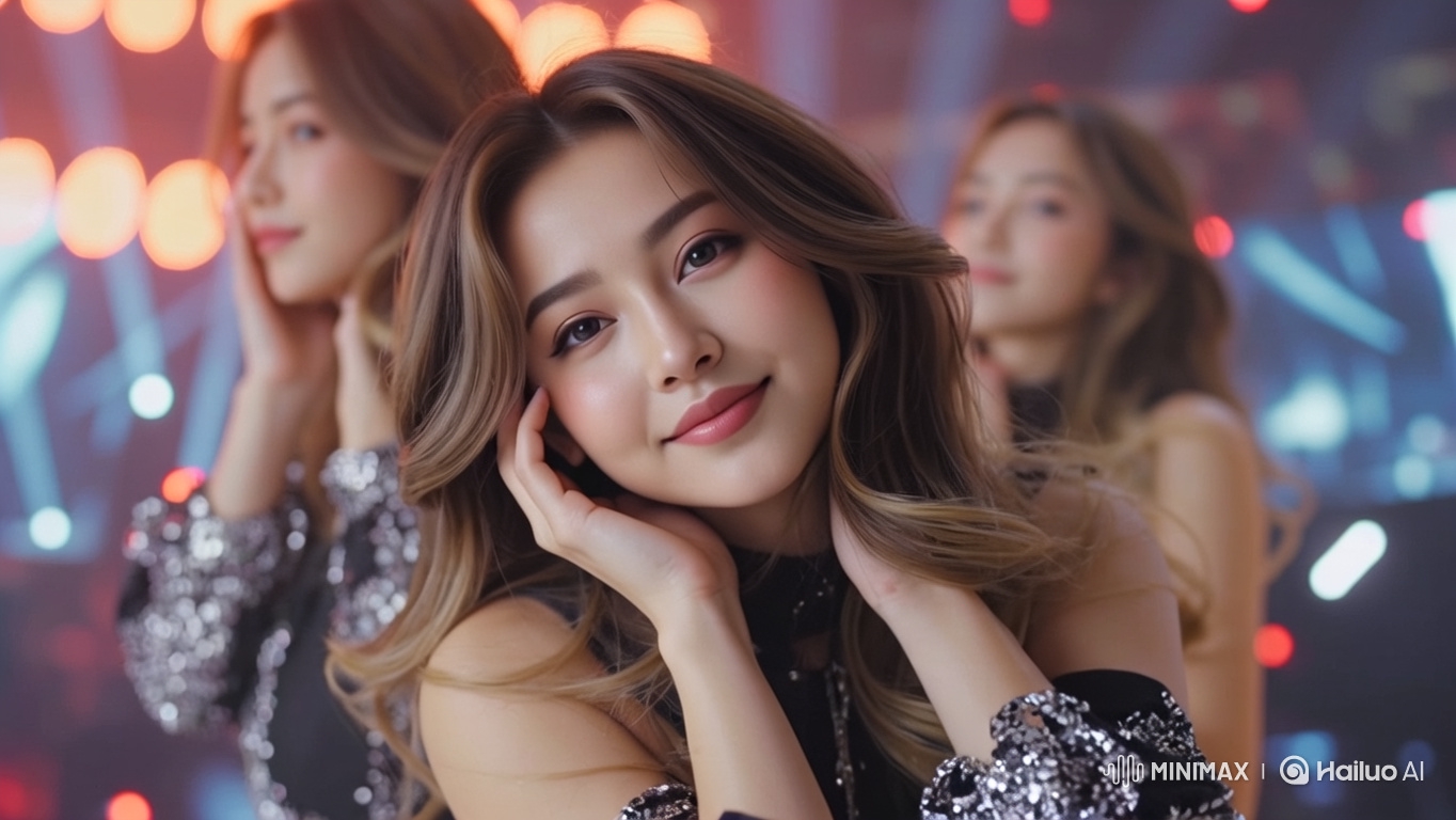 K-Pop Idols Perform with High-Energy Dance and Sparkling Stagecraft