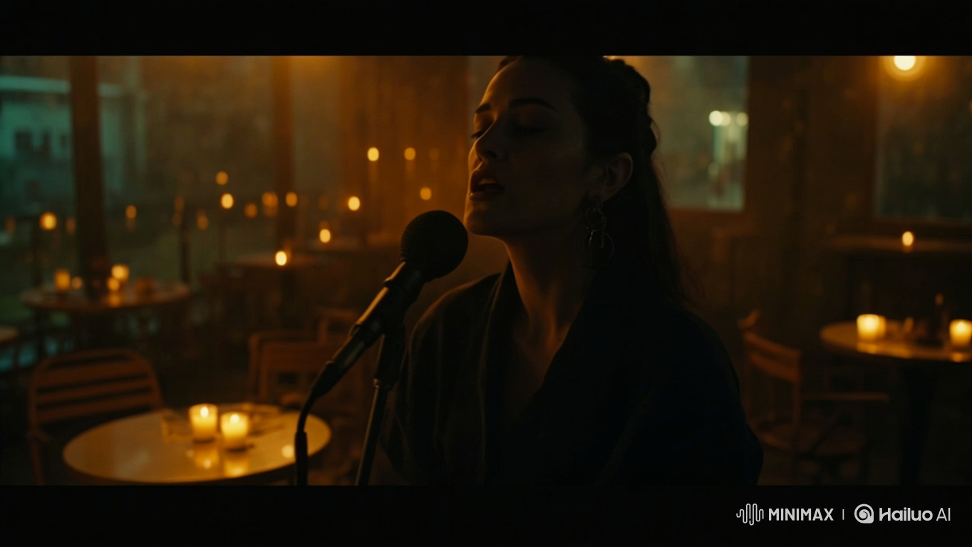 Intimate Melancholy: Slow Ballad in a Cozy Cafe