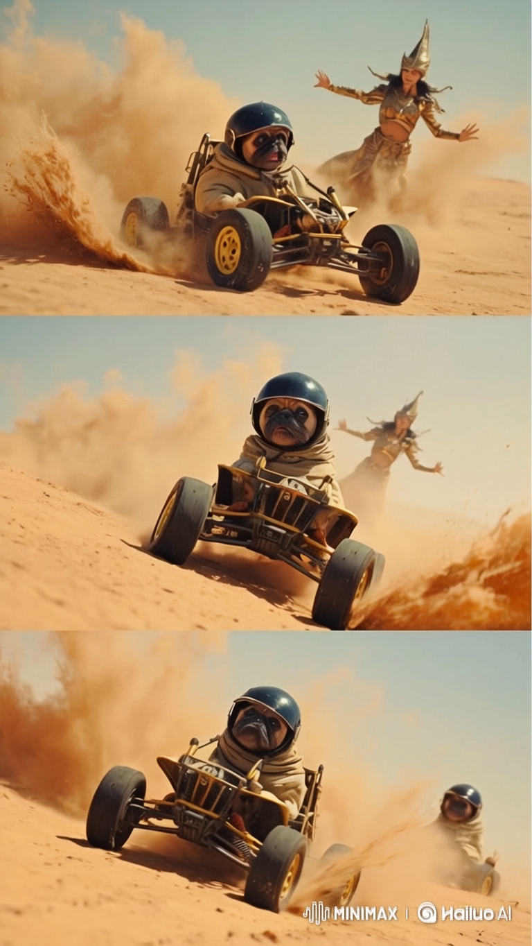 Chase Scene: Buggy's Rough Escape and Friend's Joining