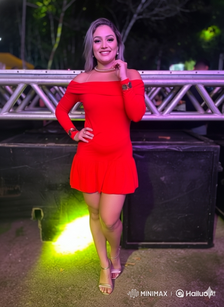 Woman in Red Dress: A Captivating, Close-Up Journey