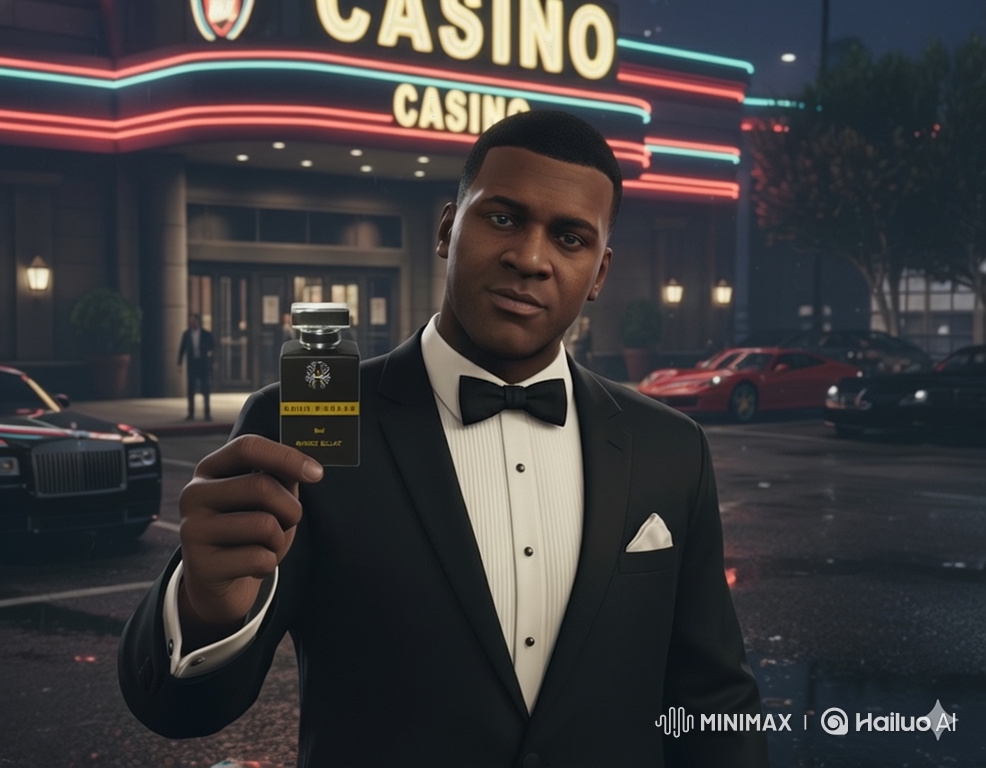 Ahrez Eclat Dark Desire: Casino Night Perfume Promo