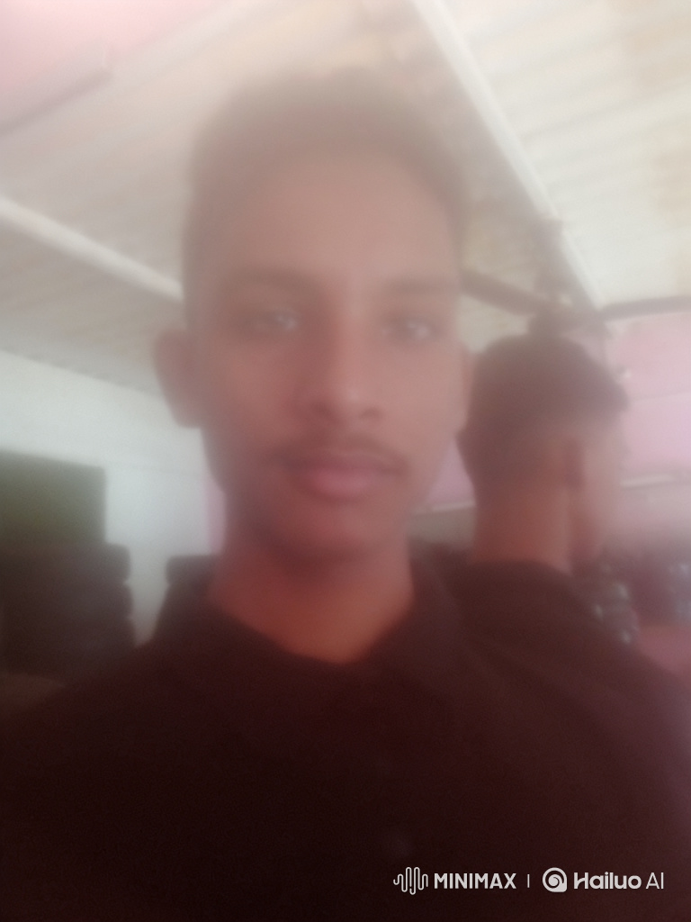Close-up Portrait of a Young Man with Focused Camera Movement