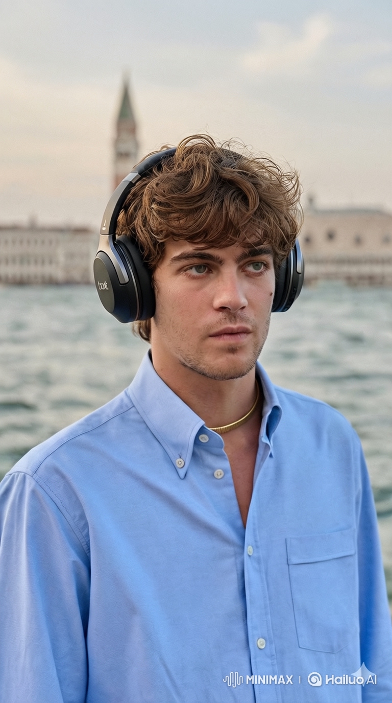 Fashion Video: Lorenzo Zurzolo with Close-up on boAt Headphones