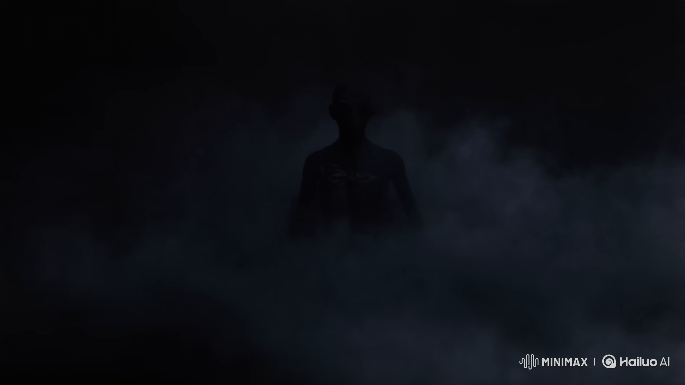Ancient Shadow Spirit Emerges in Dark Realism Horror Clip