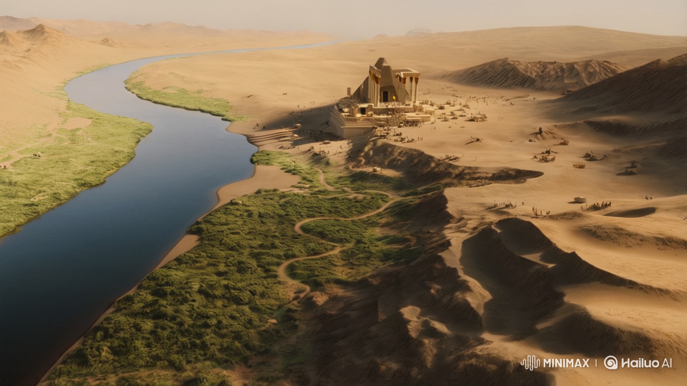 Cinematic Journey Through Ancient Egypt's History
