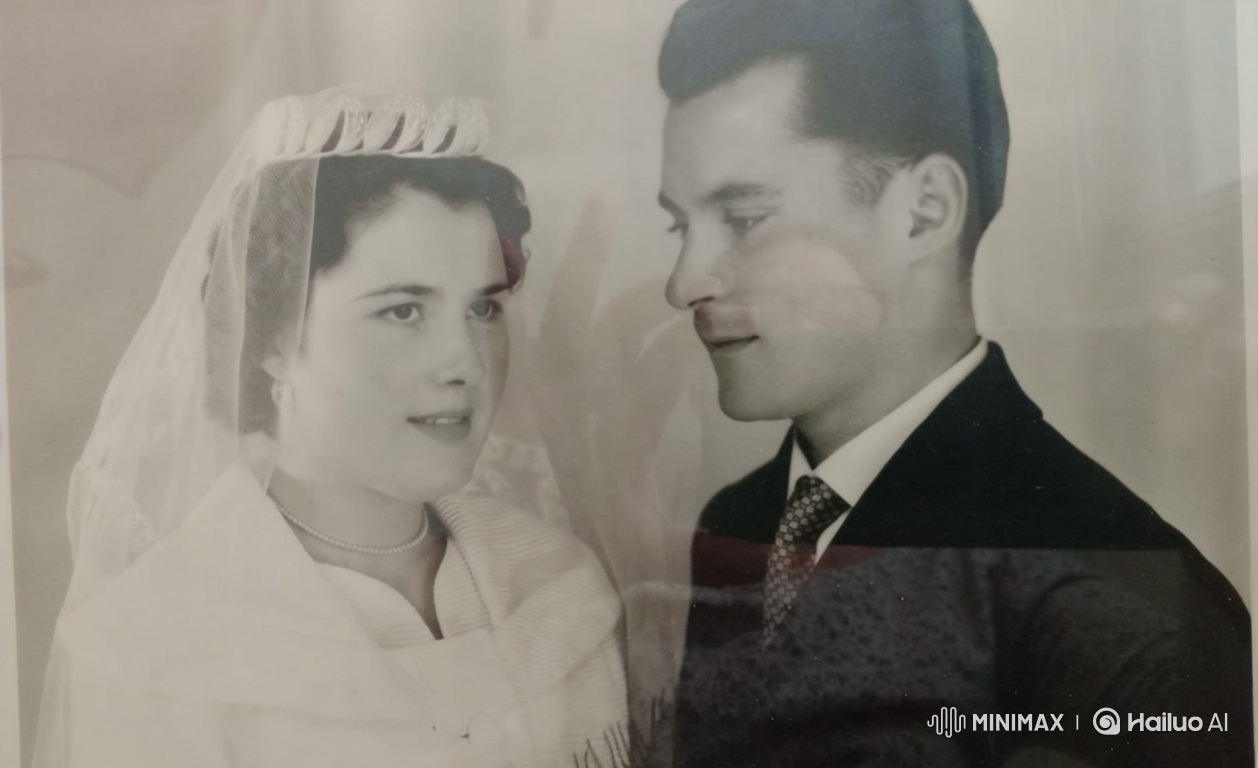 Intimate Wedding Moment: A Bride and Groom's Tender Kiss