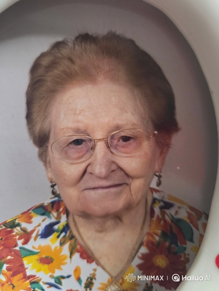 Elderly Woman's Animated Portrait Displays Subtle Life