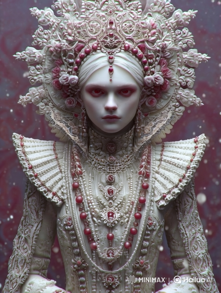 Ice Maiden Conjures Enchanted Snowflakes in Horror-Fantasy Short