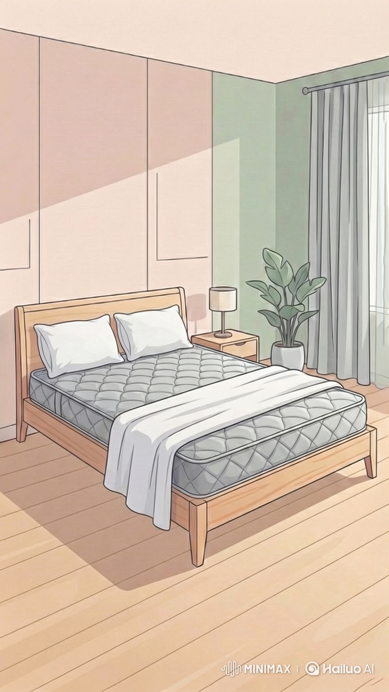 Cinematic Reveal of Minimalist Bedroom