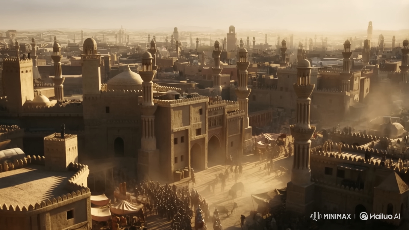13th-Century Cairo: Mamluk Recruits Enter City