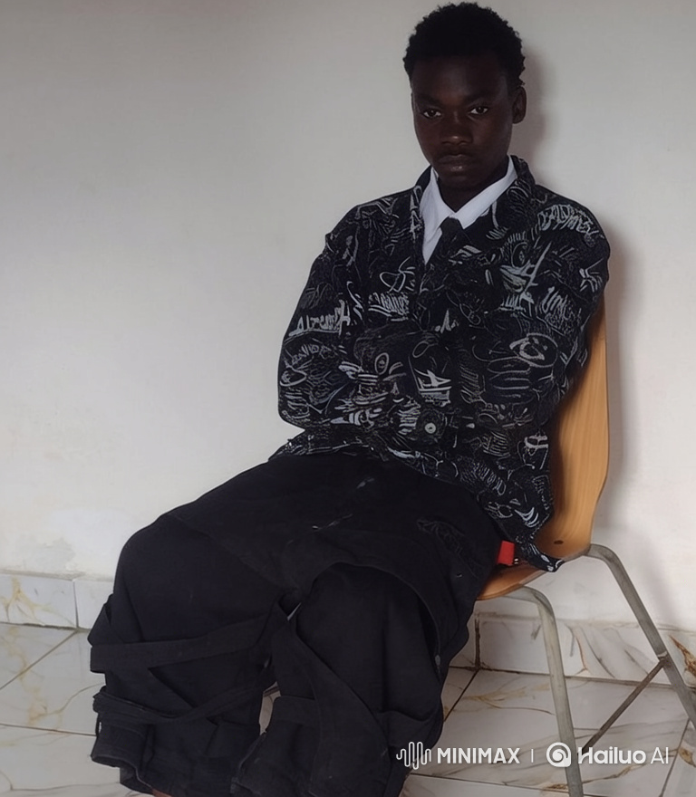 Young Man's Transformation Through Time