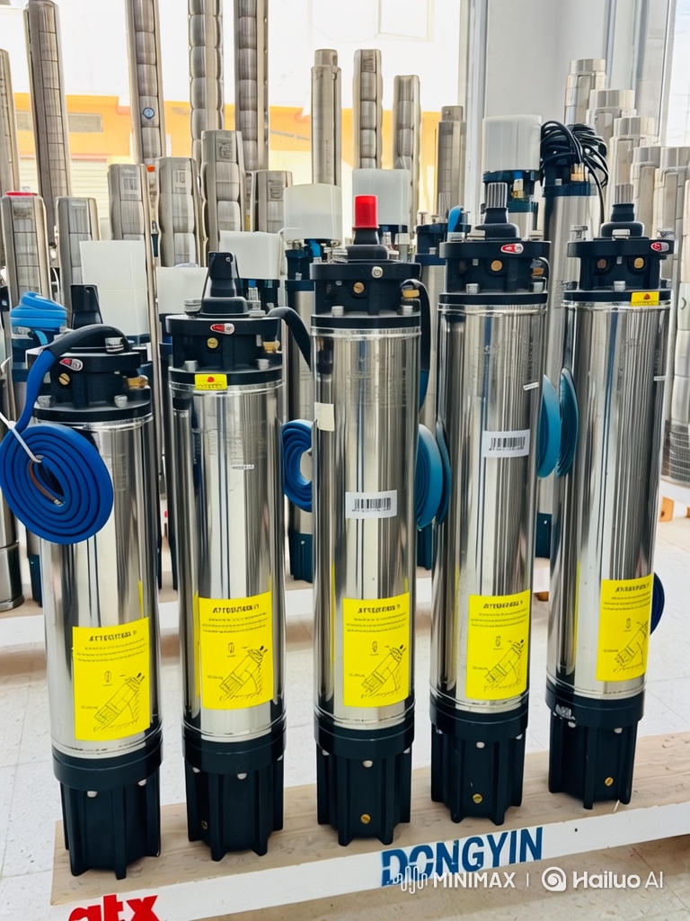 Stainless Steel Pumps Display with Dynamic Camera Moves