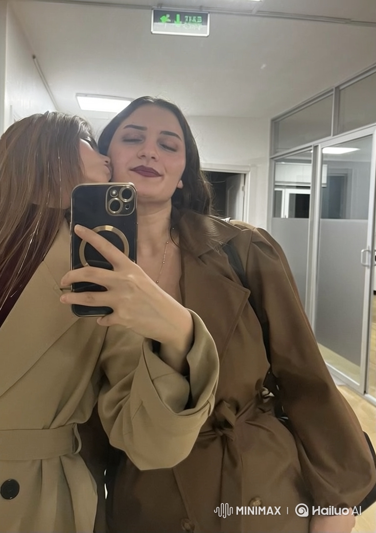 Family Embrace: Women and Child Share Loving Hug