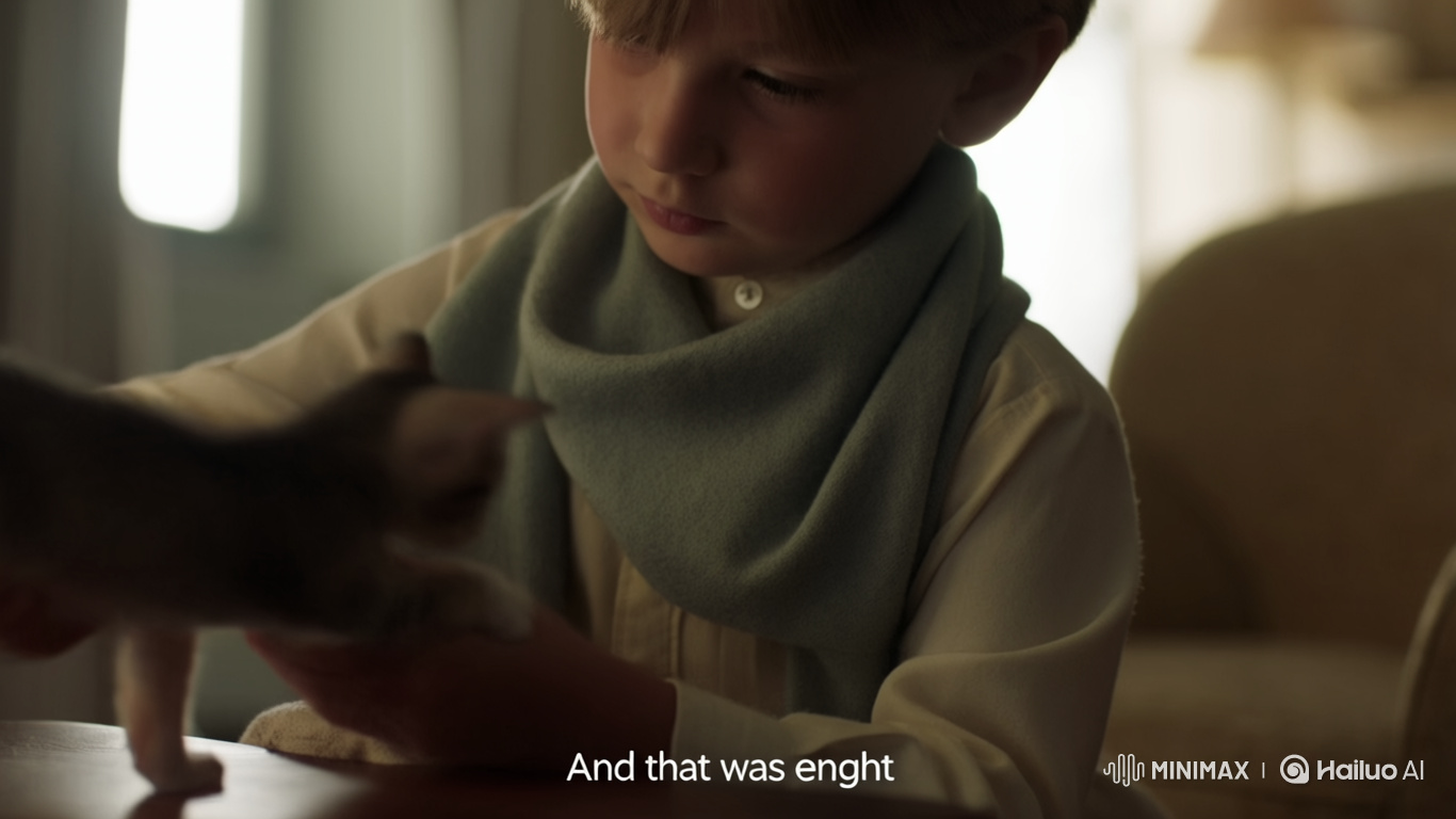 Boy Tenderly Wraps Kitten in Scarf: A Heartwarming Moment