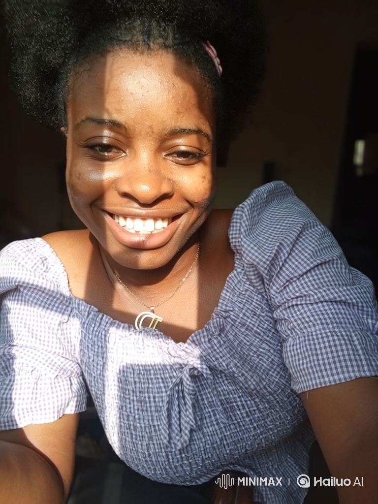Sunlit Portrait of a Woman in Golden Hour