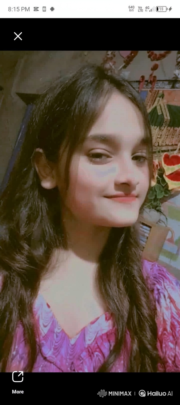 Portrait Video of a Woman with a Gentle Smile