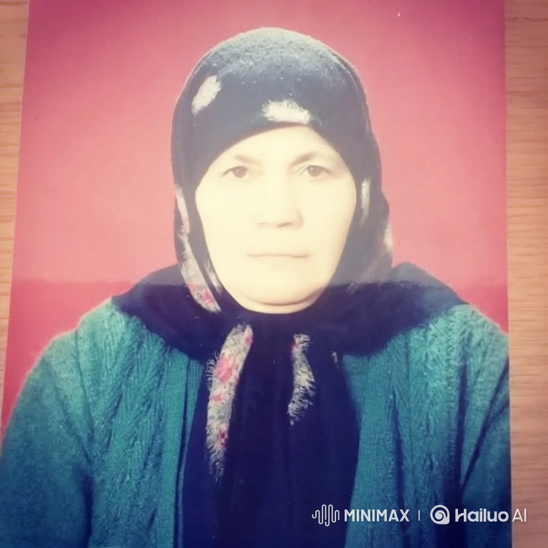 Portrait of a Loving Elderly Woman