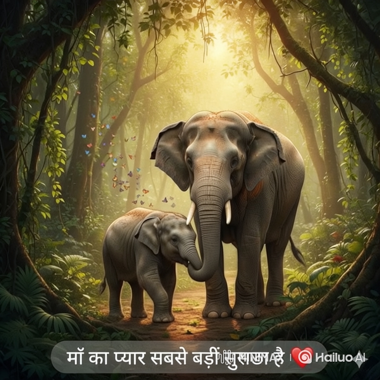 Lost and Found: A Baby Elephant's Reunion with Its Mother