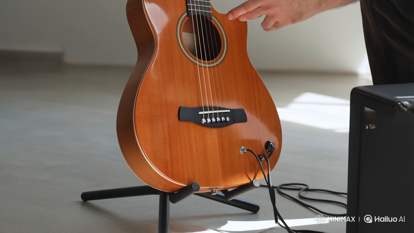 Vangoa Guitar: Dual Acoustic-Electric Showcase
