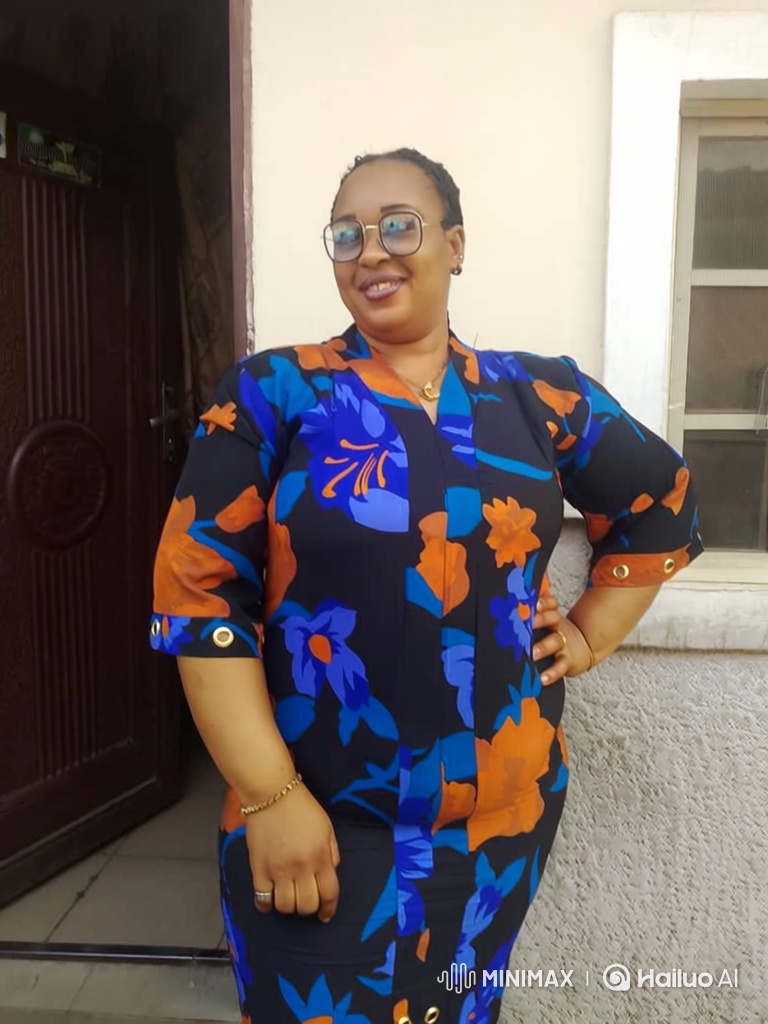 Warm Smile, Subtle Poses: Woman in Floral Dress