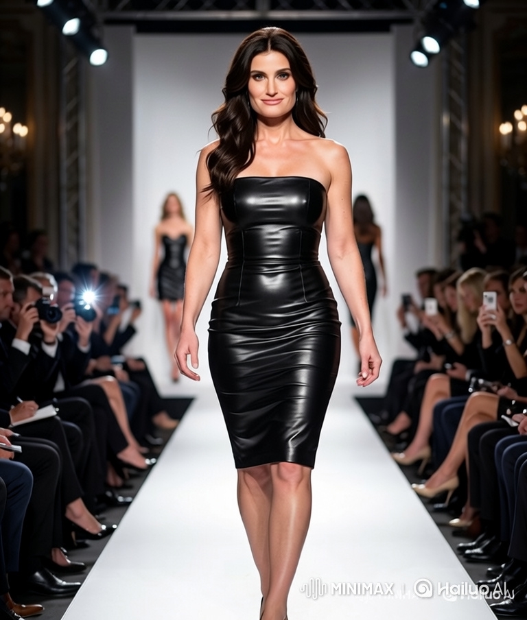 Surprise Hug Interrupts Model's Catwalk