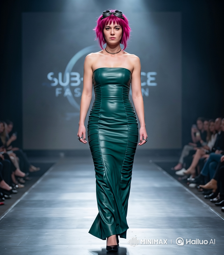 Runway Model Breaks Character for a Hug