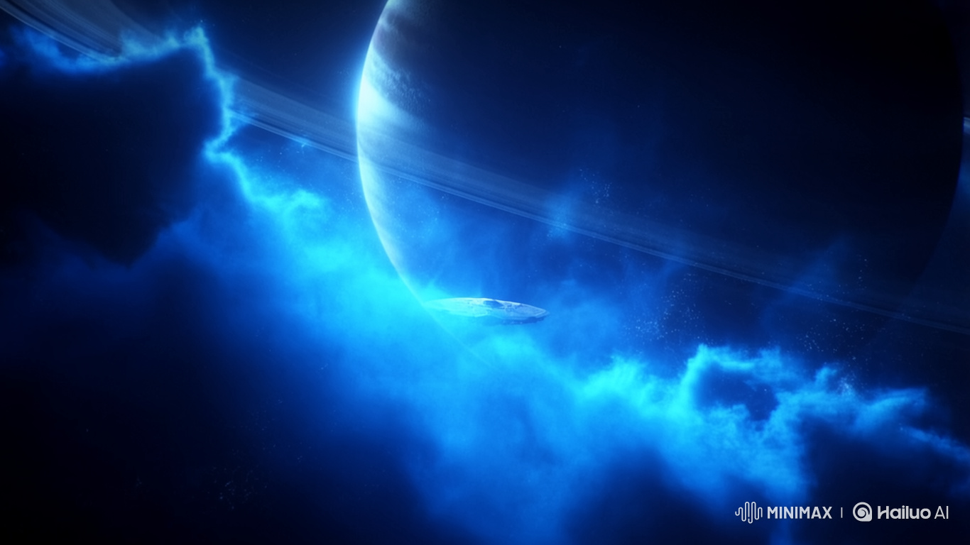 Deep Space: Ship Exits Nebula, Planet Unveiled