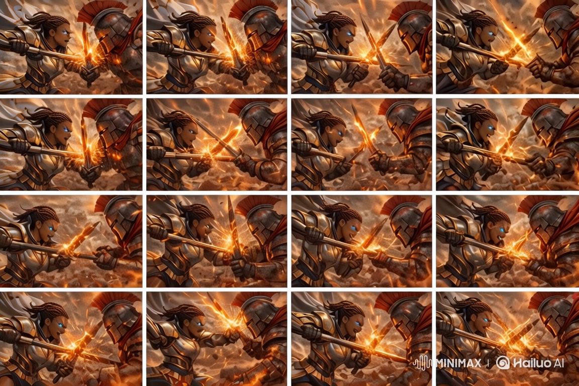 Ash & Fury: Spartan vs. Mystic Warrior Clash