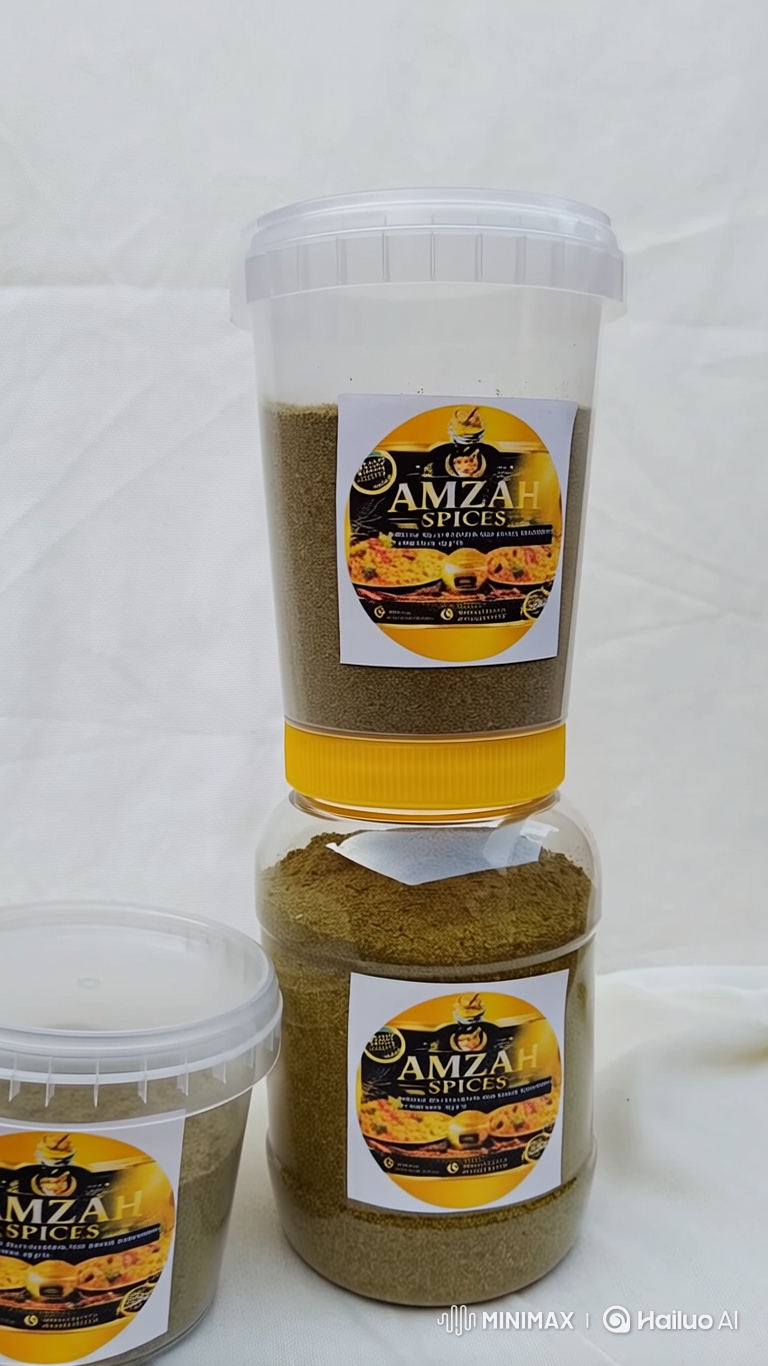 Amzah Spices: Product Showcase with Movement